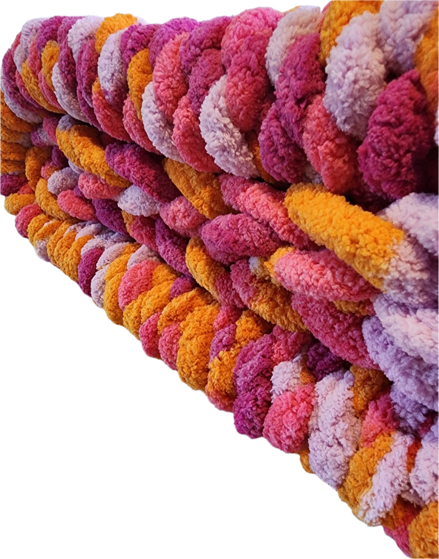 Pinkaboo Pink Chenille blanket